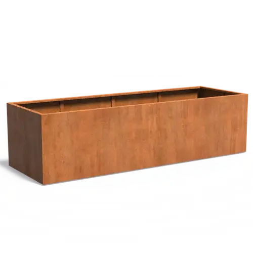 Adezz Cortenstaal plantenbak 300x100x80cm - Zonder bodem