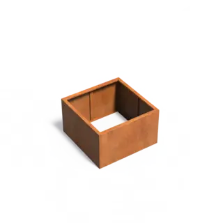 Adezz Cortenstaal plantenbak 100x100x60cm - Zonder bodem