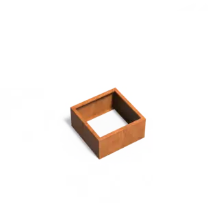 Adezz Cortenstaal plantenbak 80x80x40cm  - Zonder bodem