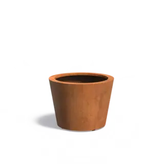 Adezz Cortenstaal plantenbak Conic  Ø 80x60 cm