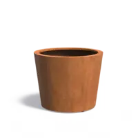 Adezz Cortenstaal plantenbak Conic Ø100 x 80 cm.