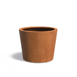 Adezz Cortenstaal plantenbak Conic  Ø 100x80cm