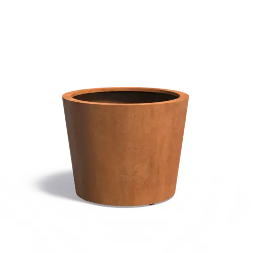 Adezz Cortenstaal plantenbak Conic Ø100 x 80 cm.