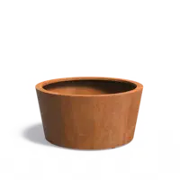 Adezz Cortenstaal plantenbak Conic  Ø 120 x 60 cm