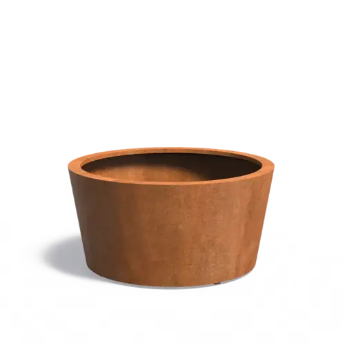 Adezz Cortenstaal plantenbak Conic  Ø 120 x 60 cm