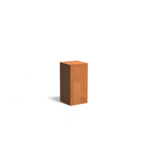 Adezz Sokkel cortenstaal 40x40x80 cm