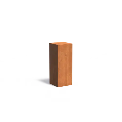 Adezz Cortenstalen sokkel 40x40x100 cm