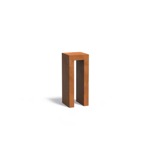 Adezz Cortenstaal U-sokkel 40x40x100 cm