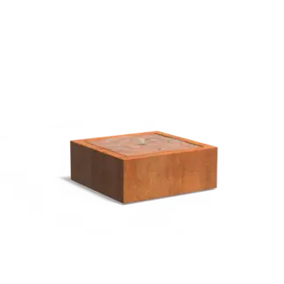 Adezz Watertafel cortenstaal 80x80x40 cm