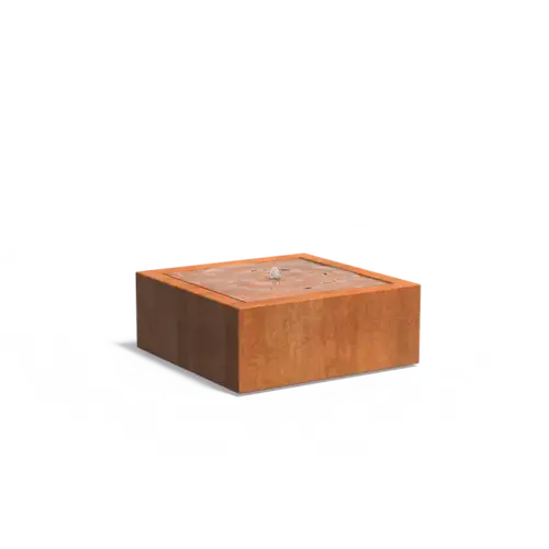 Adezz Watertafel cortenstaal 100x100x40 cm