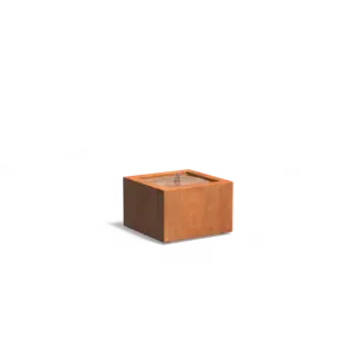 Adezz Watertafel cortenstaal 60x60x40 cm