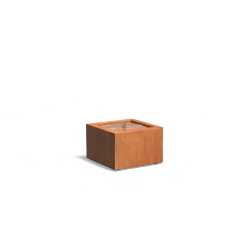 Adezz Watertafel cortenstaal 60x60x40 cm