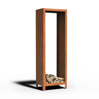 Adezz Houtopslag cortenstaal 60x40x180 cm