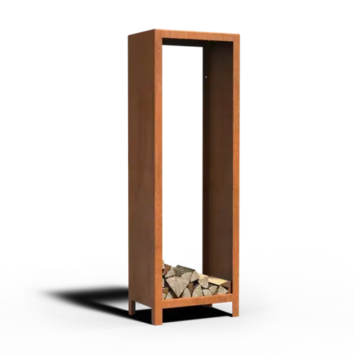 Adezz Houtopslag cortenstaal 60x40x180 cm