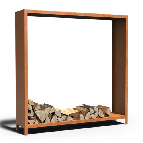 Adezz Houtopslag cortenstaal 180x40x180 cm