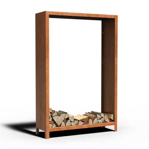 Adezz Houtopslag cortenstaal 120x40x180 cm