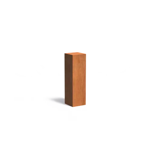 Adezz Cortenstalen sokkel 30x30x100 cm