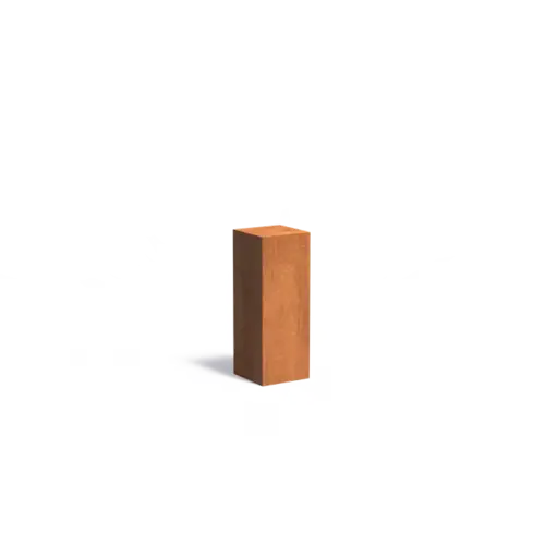 Adezz Cortenstalen sokkel 30x30x80 cm
