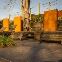 Adezz Cortenstaal muur 150x15x135 cm