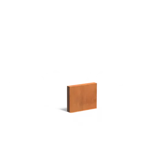 Adezz Cortenstaal muur 100x15x80 cm