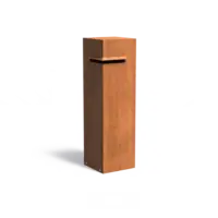 Adezz Cortenstaal brievenbus Ivar 35x35x120 cm