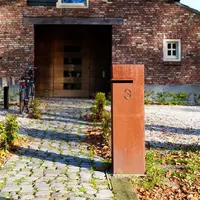 Adezz Cortenstaal brievenbus Ivar 35x35x120 cm