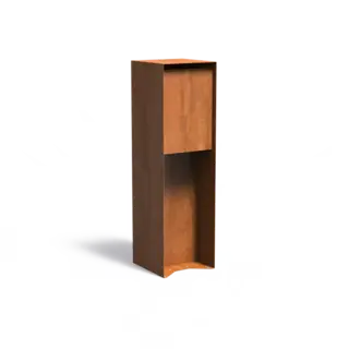 Adezz Cortenstaal brievenbus Flyn 35x35x120 cm