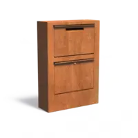 Adezz Cortenstaal brievenbus Paca 87x30x125 cm