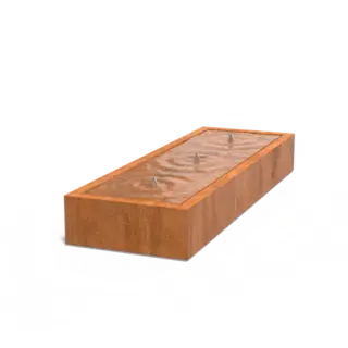 Adezz Watertafel cortenstaal 300x100x40 cm