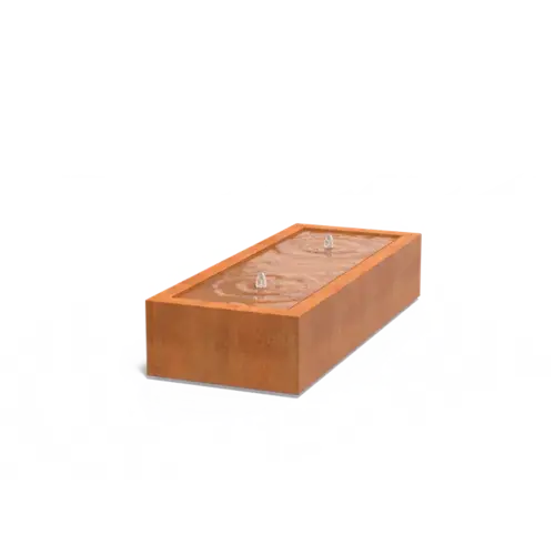 Adezz Watertafel cortenstaal 200x80x40 cm