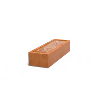 Adezz Watertafel cortenstaal 200x60x40 cm