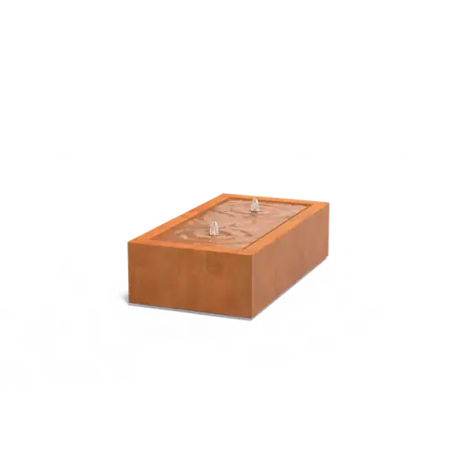 Adezz Watertafel cortenstaal 150x80x40 cm