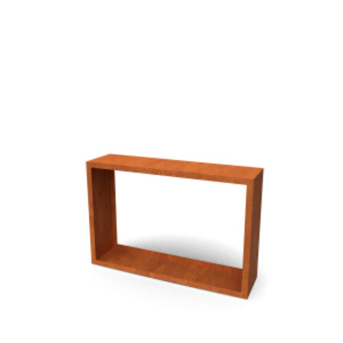 Geroba Houtopslag cortenstaal 150x38,5x100 cm