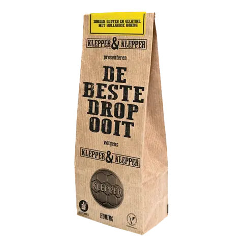 Klepper & Klepper  De Beste Drop Ooit - Honing | Vega & glutenvrij
