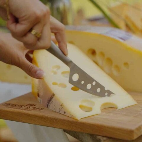 Kaas & Borrelz Bon Repas cheese with holes