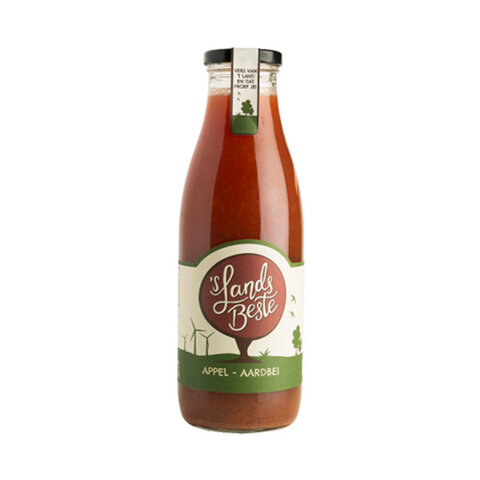 's Lands Beste Apple-Strawberry Juice from the farm - 750ml