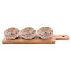Bowls and Dishes  Espuma-Servierbrett mit Schalen