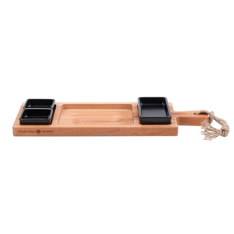 Bowls and Dishes Borrelplank met schaaltjes – stijlvol, duurzaam en veelzijdig