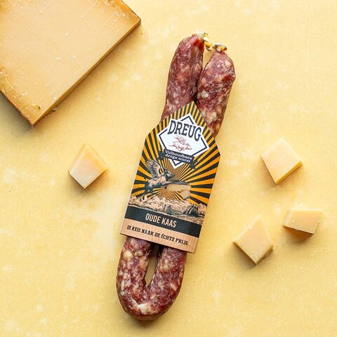 Dreug  Dreug Metworst mit altem Käse – handwerklich und lecker