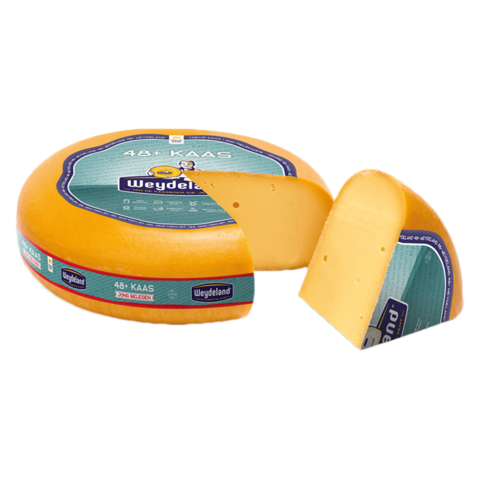 Weydeland Jong Belegen 48+  hele kaas 12kg