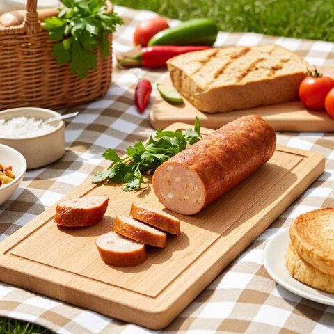 Jan van Ee  Kipgrillworst kaas 200gr