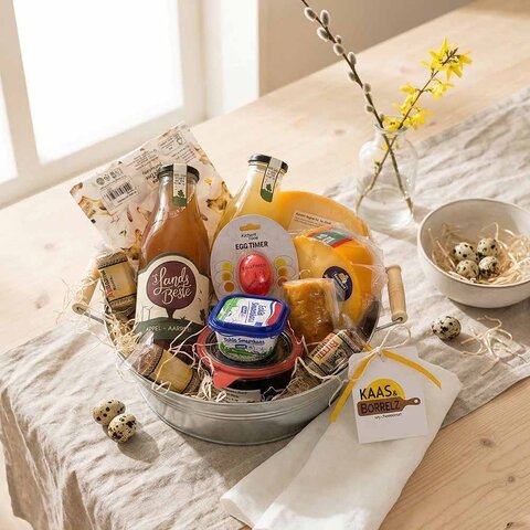 Luxe paasbrunch cadeaubak