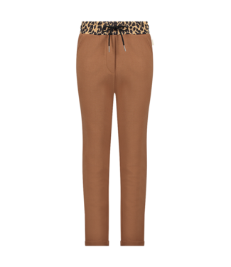 AI&KO Meisjes broek - Beline Fold up - Bruin