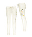 Like Flo Meisjes broek geborduurd - Off white