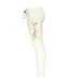 Like Flo Meisjes broek geborduurd - Off white