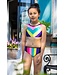 B.Nosy Meisjes bikini - Regenboog streep