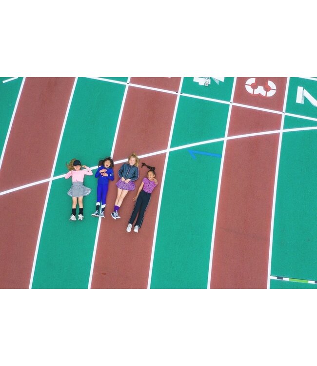 B.Nosy Meisjes wind jack - TST chevron