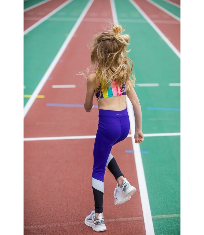 B.Nosy Meisjes legging - Diep paars
