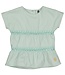 LEVV Little Meisjes t-shirt - Veerne - Mint groen