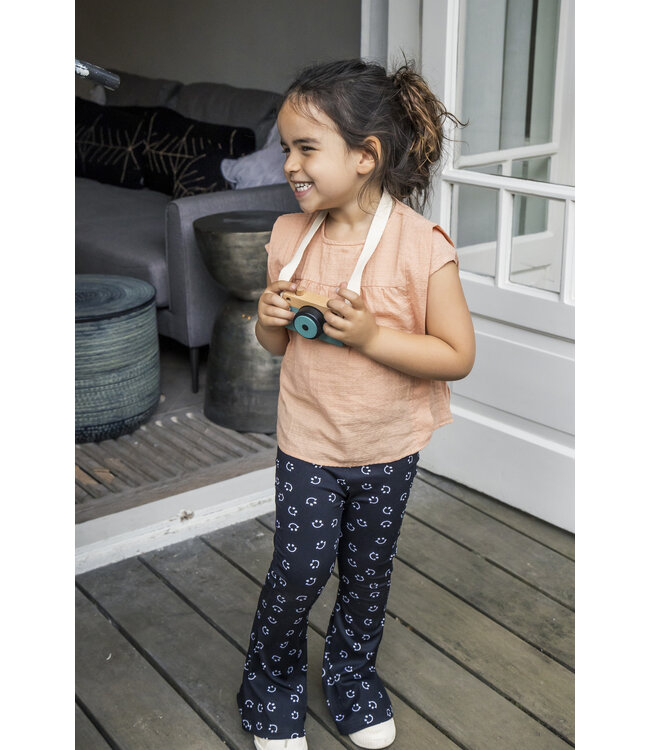 Frankie & Friends Meisjes shirt - Bumblebee B - Beach blush